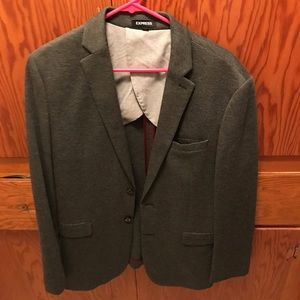 Express Mens Wool-Blend Performance Blazer. 39R Slim fit.